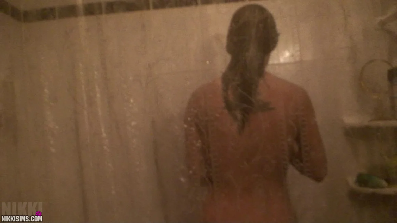 NikkiSims First Shower REMASTERED XXX